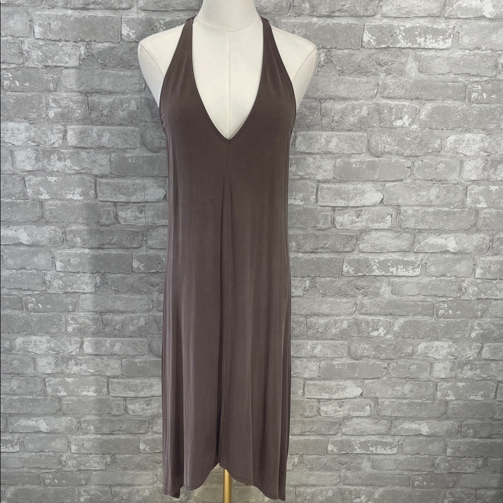 Dolan Left Coast Collection Tank Dress in Taupe